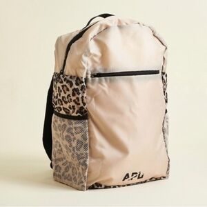 APL Leopard Print Packable Travel Backpack
